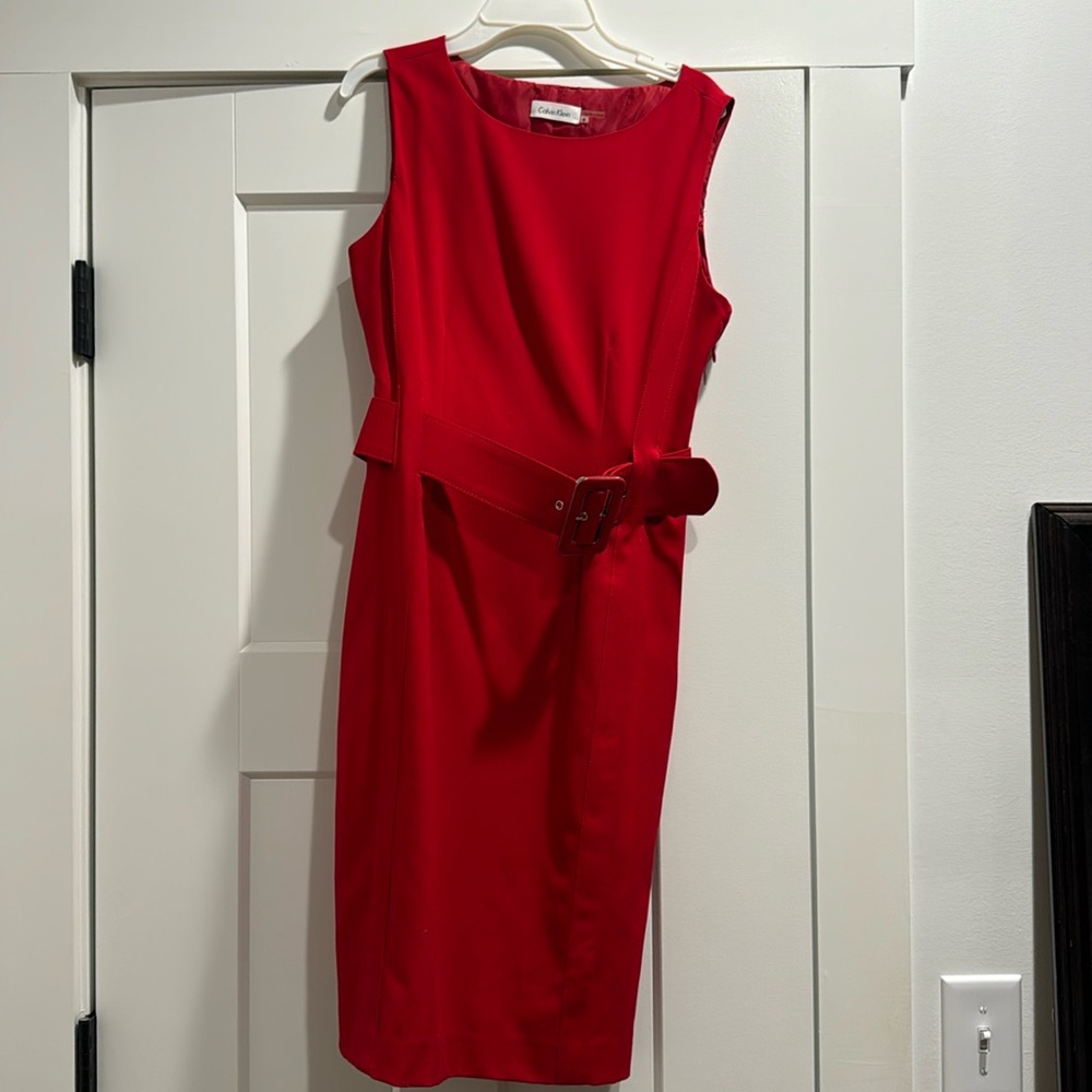 Calvin Klein Red Dress